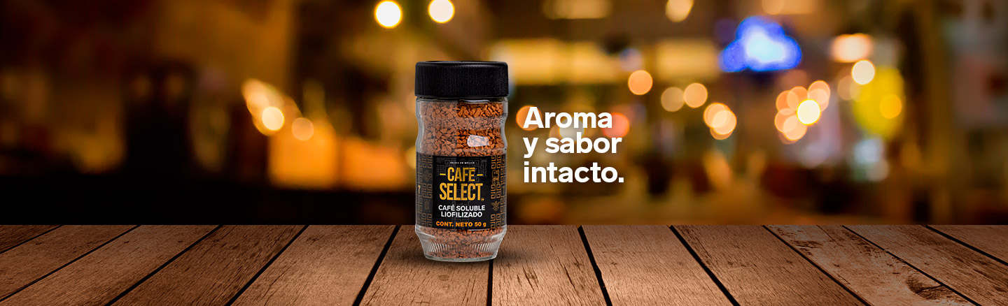 Café Select Soluble Liofilizado